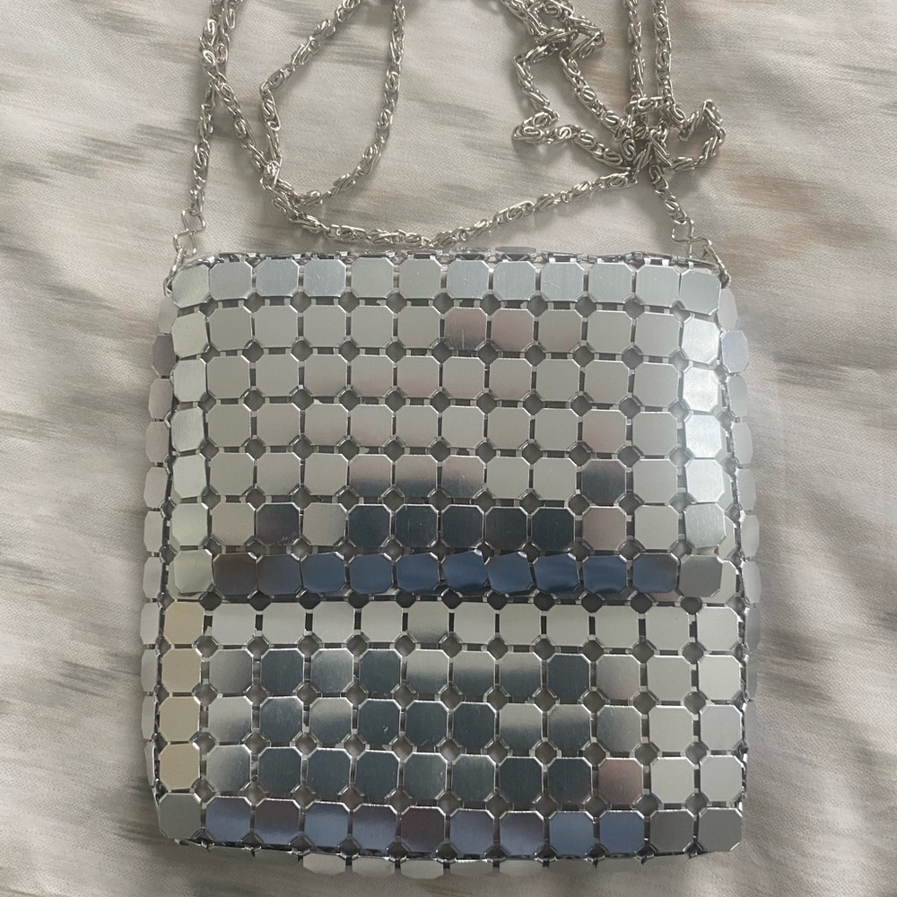 Metal Purse, Paco Rabane style. - Picture 5 of 8